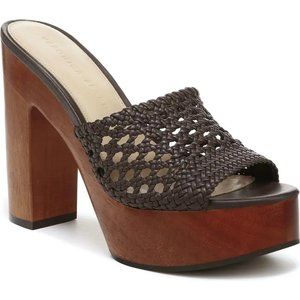 Veronica Beard Guadalupe Platform Sandal - Expresso